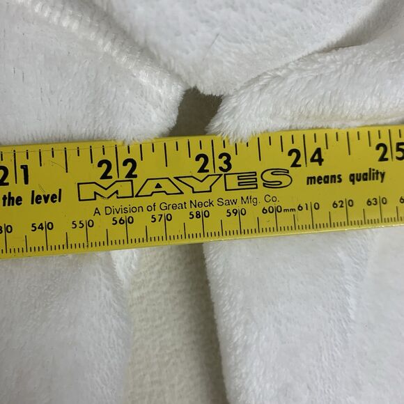 DANSKIN NOW Women's White Sport Fleece Full Zip Pockets Jacket Size XL (16/18) - Picture 11 of 13